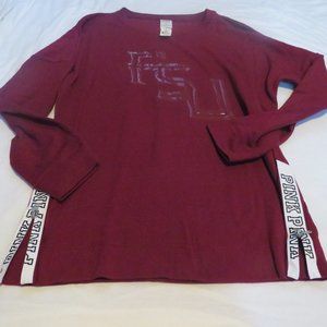 PINK Victoria's Secret 5th & Ocean FSU  Florida State Seminoles Sweatshirt  NWT